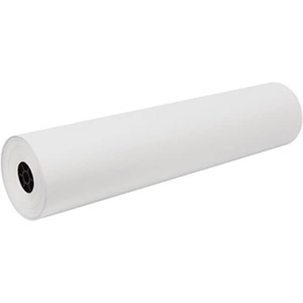 Easy-To-Organize 36 in. x 500 ft. White Paper Art Roll EA3740385 - main